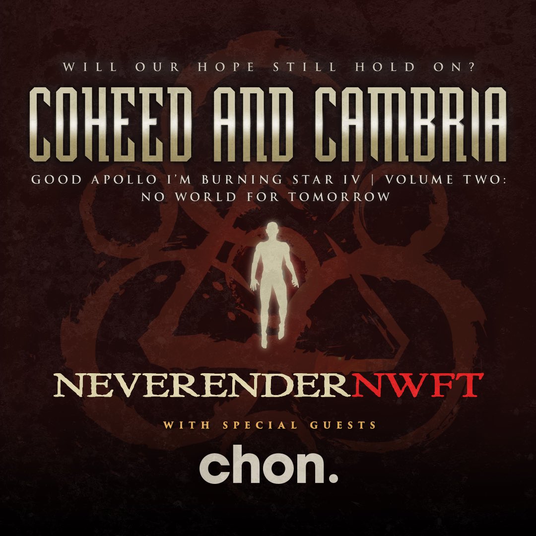 Running Free Coheed And Cambria Announce Neverender NWFT Tour